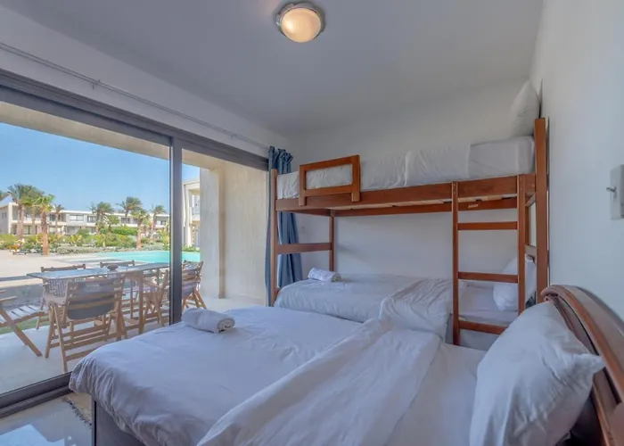 Cozy 2-bedroom In G-cribs, El Gouna. Terrace & Pool Appartement *