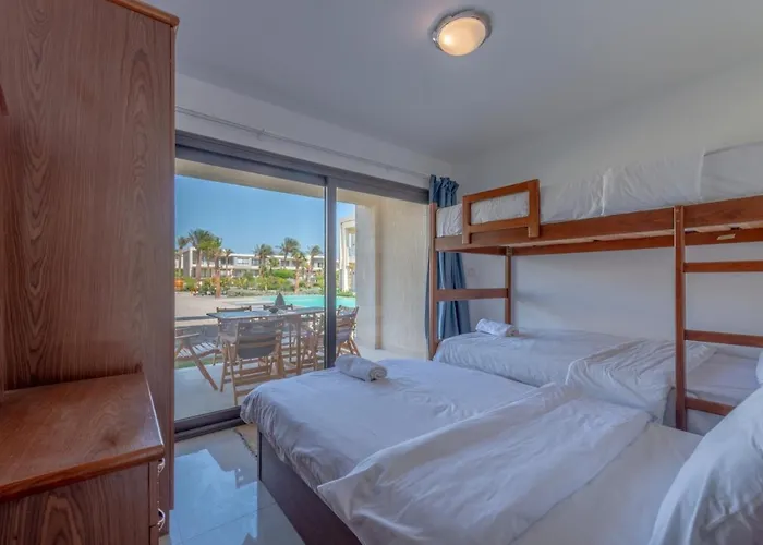 Cozy 2-bedroom In G-cribs, El Gouna. Terrace & Pool Hurghada